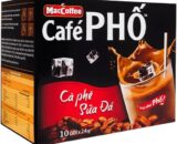 MacCoffee Café PHỐ - Vietnamese Iced Milk Coffee, 10 Sachets (24g Each)